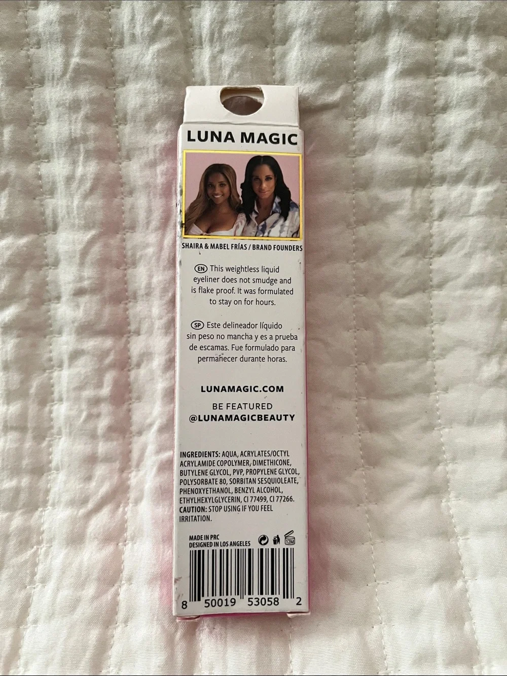 Luna Magic Matte Black Liquid Eyeliner - Precision Felt Tip